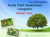 Kolte Patil Downtown Langston, New Project In Pune @ 9555666555