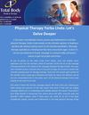 Physical Therapy Yorba Linda: Let’s Delve Deeper