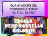 Concurs El Full Blanc - Centenari Joana Raspall