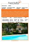 Esprit SudEst: Dans un village dynamique du Vaucluse, une belle villa avec piscine, en campagne et ceinturée par les...