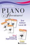 Piano Adventures 2nd Edition Level 2B Brochure