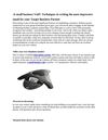  A small business VoIP Techniques in writing the most impressive email for your Target Business Partner