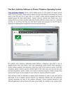 The Best Antivirus Software To Protect Windows Operating System