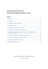 programación plástica 1º eso