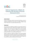 Seguimiento a Medios de Comunicación durante el Proceso Electoral de 2011 - Unicauca
