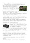 portable propane grills