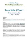 Concours de nouvelles 2013 à Louviers "Je me jette à l'eau"