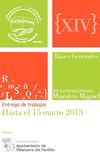 Díptico Maestro Miguel XIV 2013