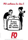 Affiche: 8 mars journée des droits de la femme