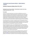 Distributed Control Systems Market - Global Industry Analysis