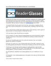 Top 10 Places You’ll Find Your Reading Glasses and 1 Cure All Solution