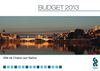 Budget 2013 - Ville de Chalon-sur-Saône