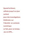 Kinect a minima...