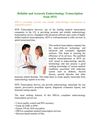 Reliable and Accurate Endocrinology Transcription from MTS