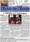 L'écho de l'école - numéro 1