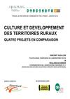 Culture et développement des territoires ruraux :quatre projets en comparaison de Vincent Guillon, politologue et...