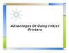 Advantages Of Using Inkjet Printers