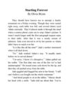 An Excerpt from Starting Forever by Olivia Brynn