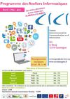 Les ateliers Printemps 2013