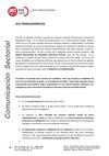 Comunicado FES-UGT