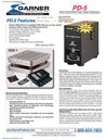 Garner PD-5 Hard Disk, SSD, Flash Data Destroyer Spec Sheet