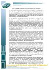 CDP PDE - PDE : Passage du projet de loi en Conseil des ministres