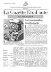 ICES - La Gazette étudiante, n° 15 - Le Progrès