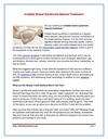 Irritable Bowel Syndrome Natural Treatment