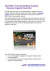 The TRIO E-CIG inked Edition Standard Electronic Cigarette Starter Kit