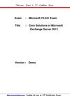 test4pass microsoft test 70-341 exam dumps demo free shared