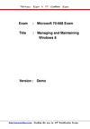 test4pass microsoft test 70-688 exam dumps demo free shared
