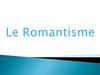 Le Romantisme