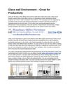 Glass wall environment _ Great for productivity