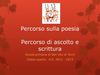 Percorso sulla poesia