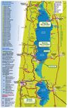 Plan des Pistes Cyclabes Médoc Océan 