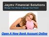 Open A New Bank Account Online