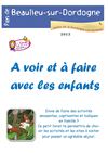 Avec les enfants...