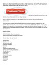 Mercury Mariner Outboard 135 _ 150 Optimax Direct Fuel Injection Service Repair Manual DOWNLOAD