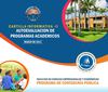 C A R T I L LA INFORMATIVA - I I: AUTOEVALUACION DE PROGRAMAS ACADEMICOS