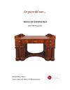 Pieza del mes: Mesa de despacho, ca. 1830