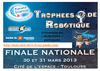 présentation des robots de la finale du challenge robotique de Toulouse avec la participation du Lycée Pïerre...