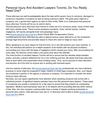 Personal Injury And Accident Lawyers Toronto, Do You Really Need One_