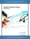 Weekly Equity Newsletter 08-04-2013