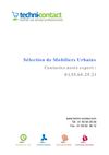 Mobilier urbain Techni-Contact