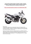 Suzuki GSF1200, GSF1200S (GSF1200T, GSF1200ST, GSF1200V, GSF1200SV, GSF1200SAV, GSF1200W, GSF1200SW, GSF1200X,...