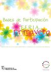 Feria de la Primavera - Bases de Participación