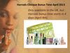 Harrods Clinique Bonus Time April 2013
