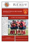 Newsletter du BEC Rugby N°42 - Lundi 8 Avril 2013