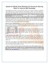 How to Upload & Publish Press Releases On Document Sharing Sites To Improve SEO Campaign?