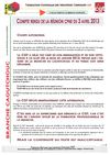 Compte rendu de la paritaire CPNE Caoutchouc du 03 04 2013 
